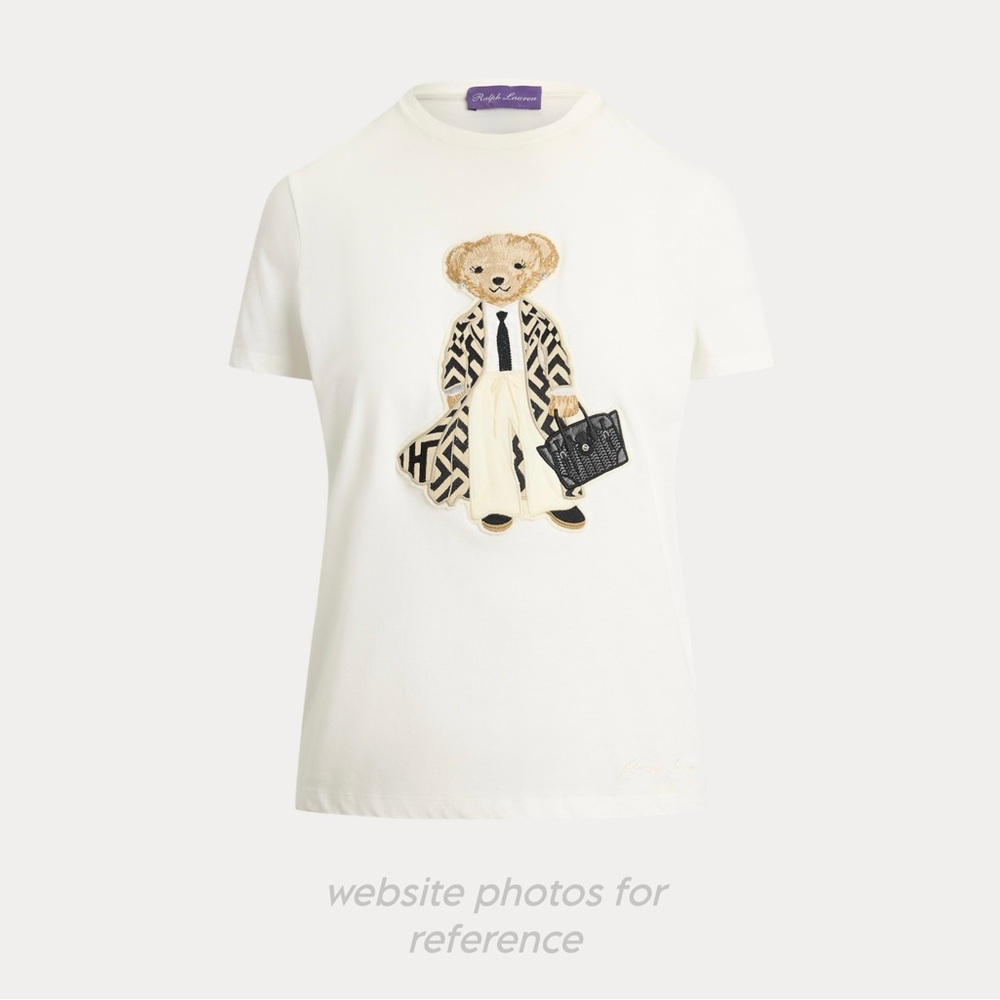 Ralph Lauren Collection Spring 2026 Polo Bear Cotton Tee